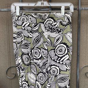 Flowy botanical pants from LOFT